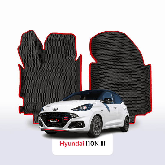 Car mats EVAMATS for Hyundai i10N 3 gen 2019-2026 year HATCHBACK 5 door