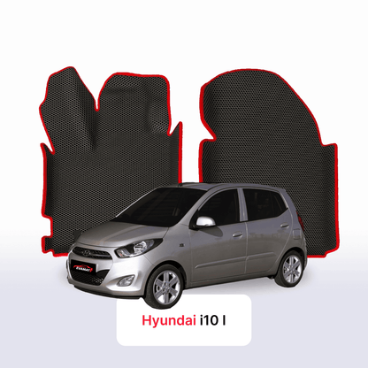 Car mats EVA for Hyundai i10 1 gen 2007-2013 year HATCHBACK 5 door