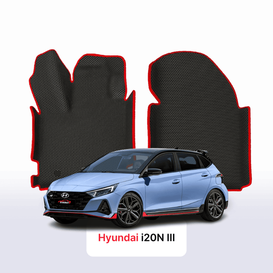 Car mats EVAMATS for Hyundai i20N 3 gen 2020-2028 year HATCHBACK 5 door