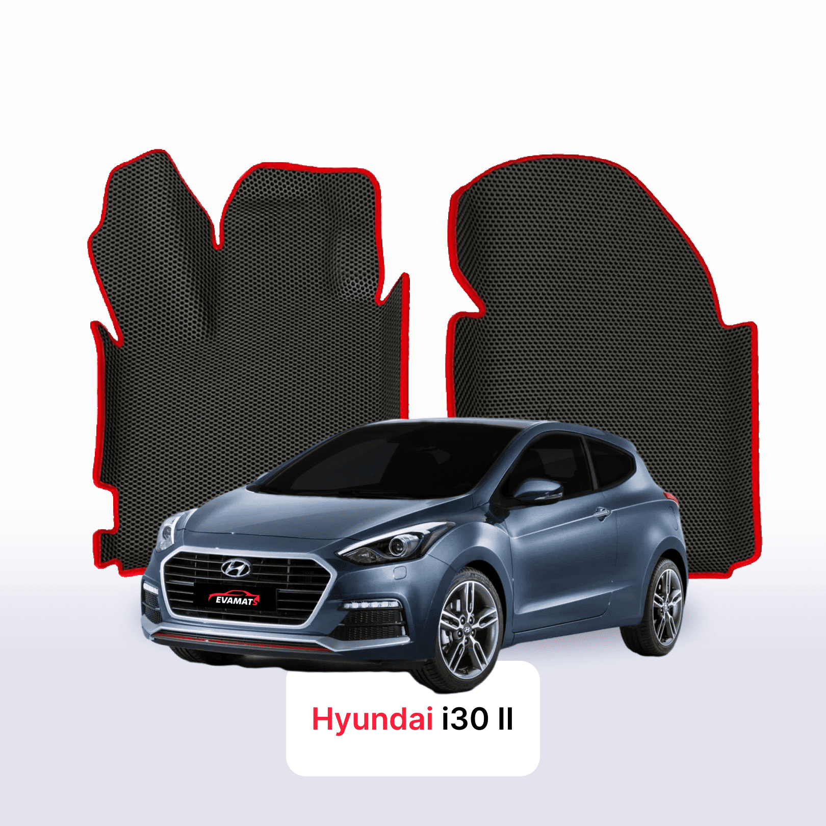Car mats EVAMATS for Hyundai I30 2 gen 2011-2017 year HATCHBACK 3 door