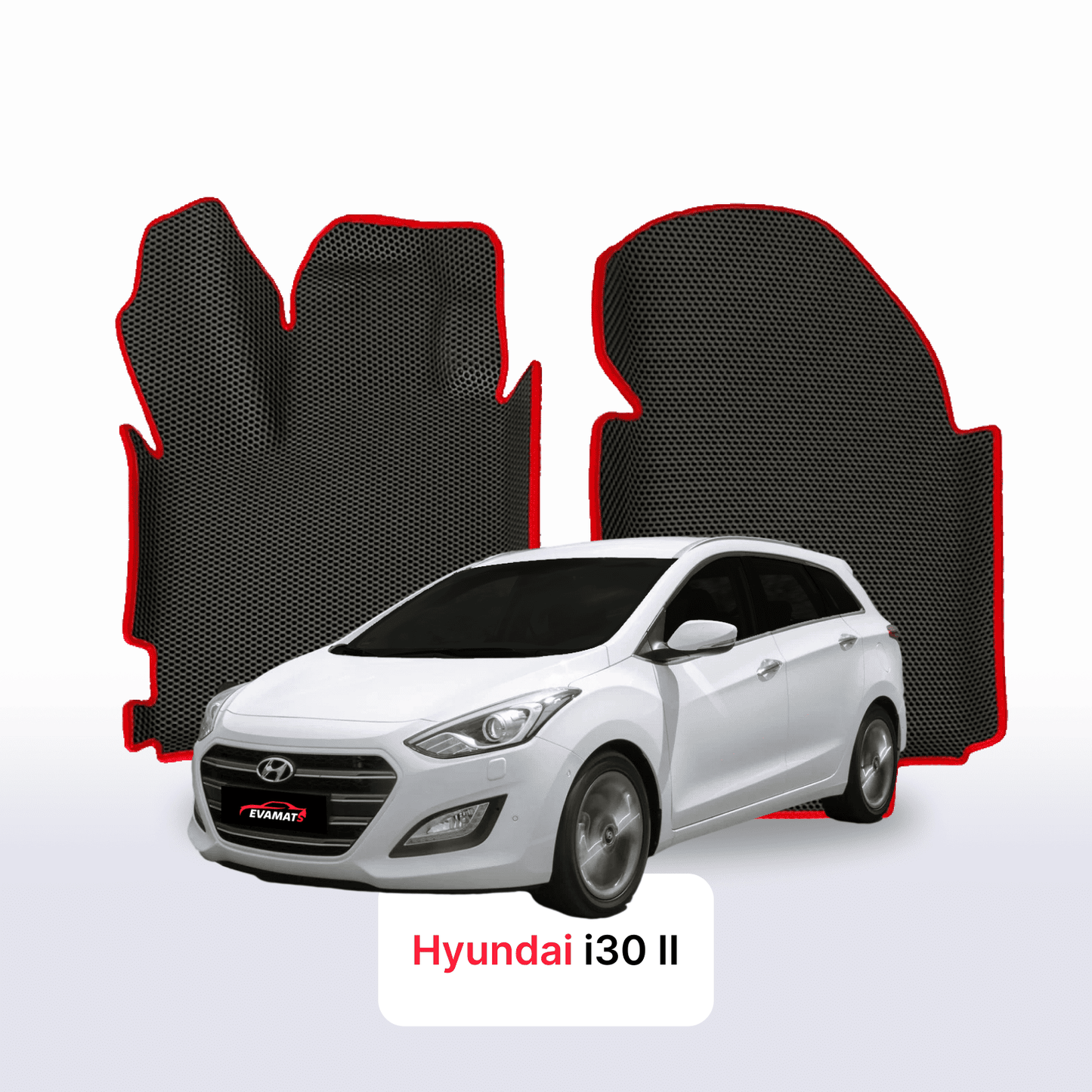 Car mats EVAMATS for Hyundai I30 2 gen 2011-2017 year STATION WAGON