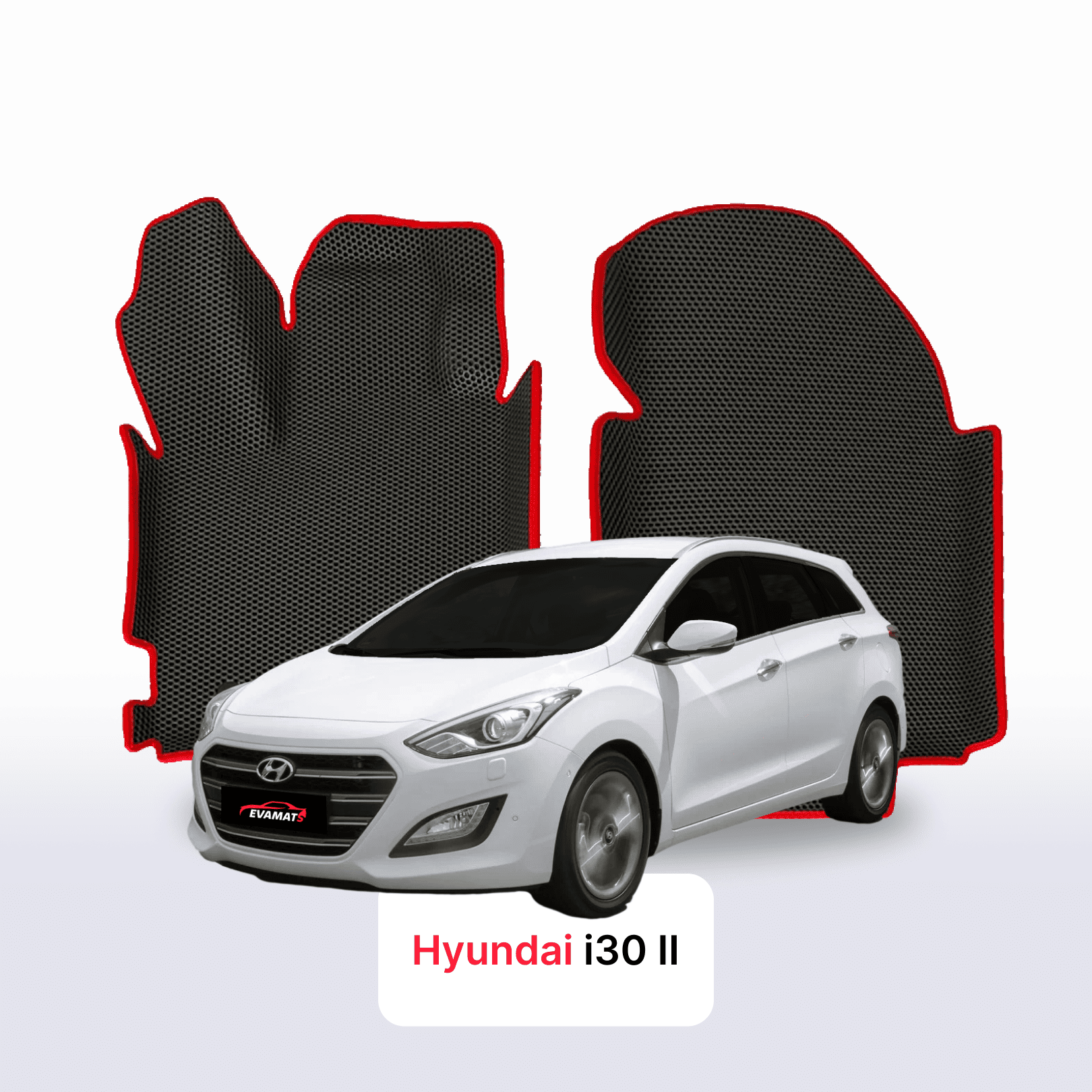Car mats EVAMATS for Hyundai I30 2 gen 2011-2017 year STATION WAGON