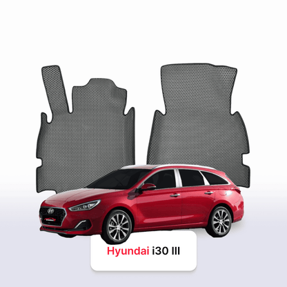Car mats EVAMATS for Hyundai I30 3 gen 2017-2025 year STATION WAGON