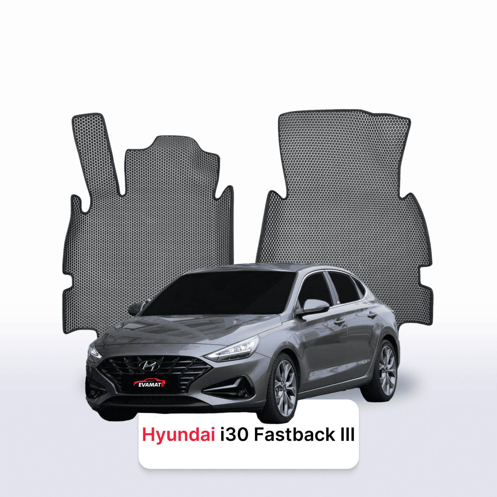 Car mats EVAMATS for Hyundai I30 Fastback 3 gen 2017-2025 year LIFTBACK