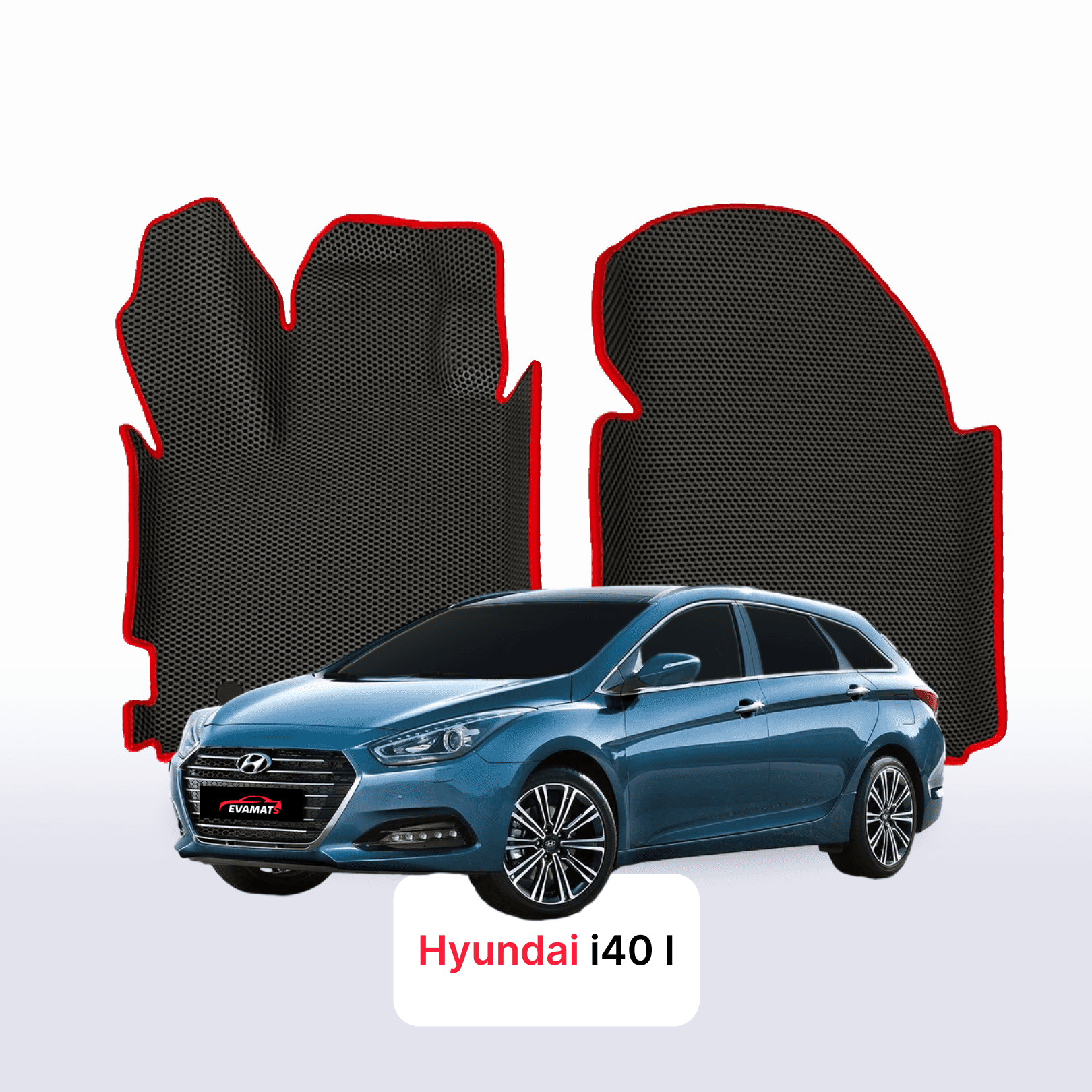 Car mats EVAMATS for Hyundai I40 1 gen 2011-2019 year STATION WAGON