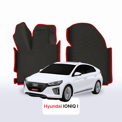 Car mats EVAMATS for Hyundai IONIQ 1 gen 2016-2023 year Hybrid HATCHBACK 5 door