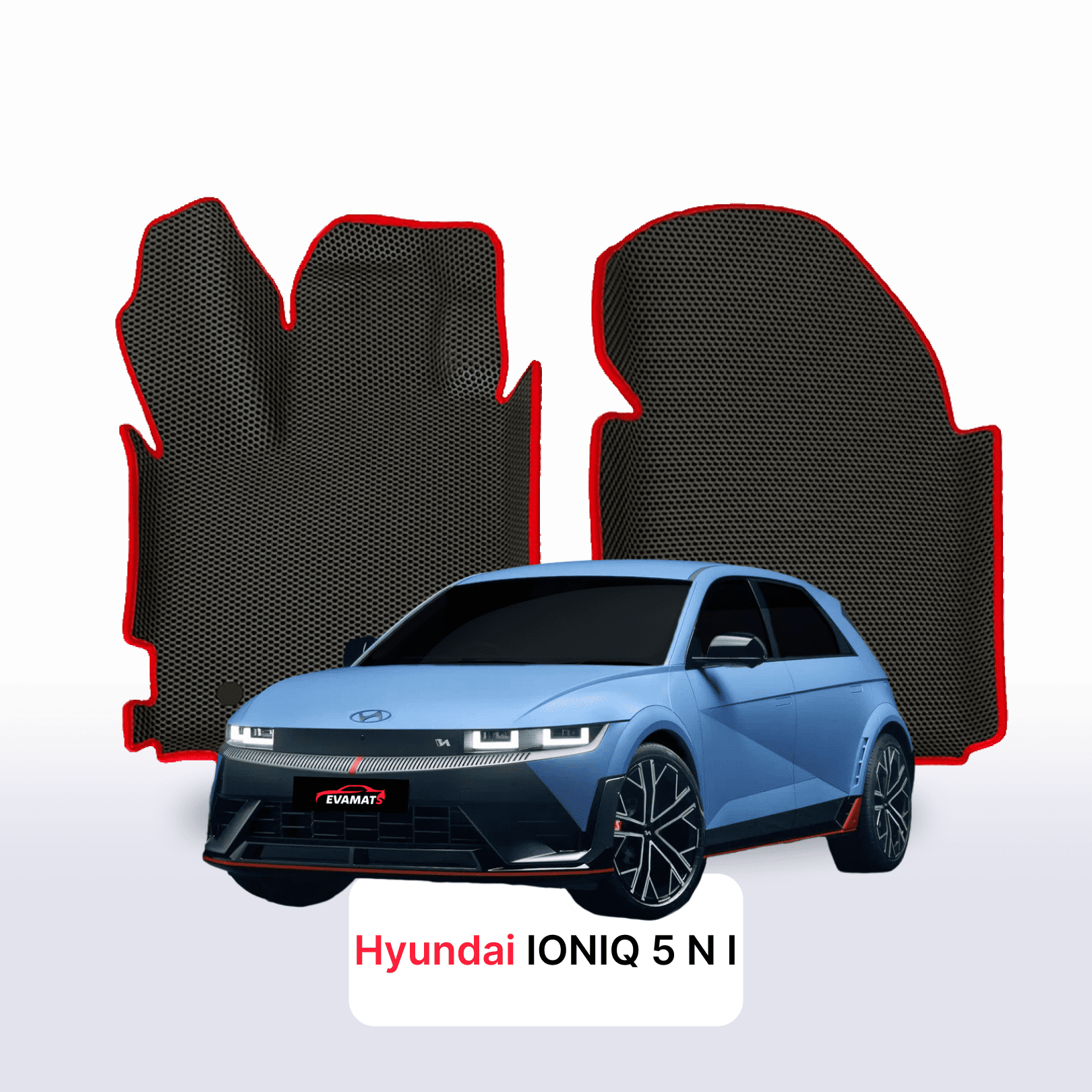 Car mats EVA for Hyundai IONIQ 5N 1 gen 2021-2027 year Electric SUV