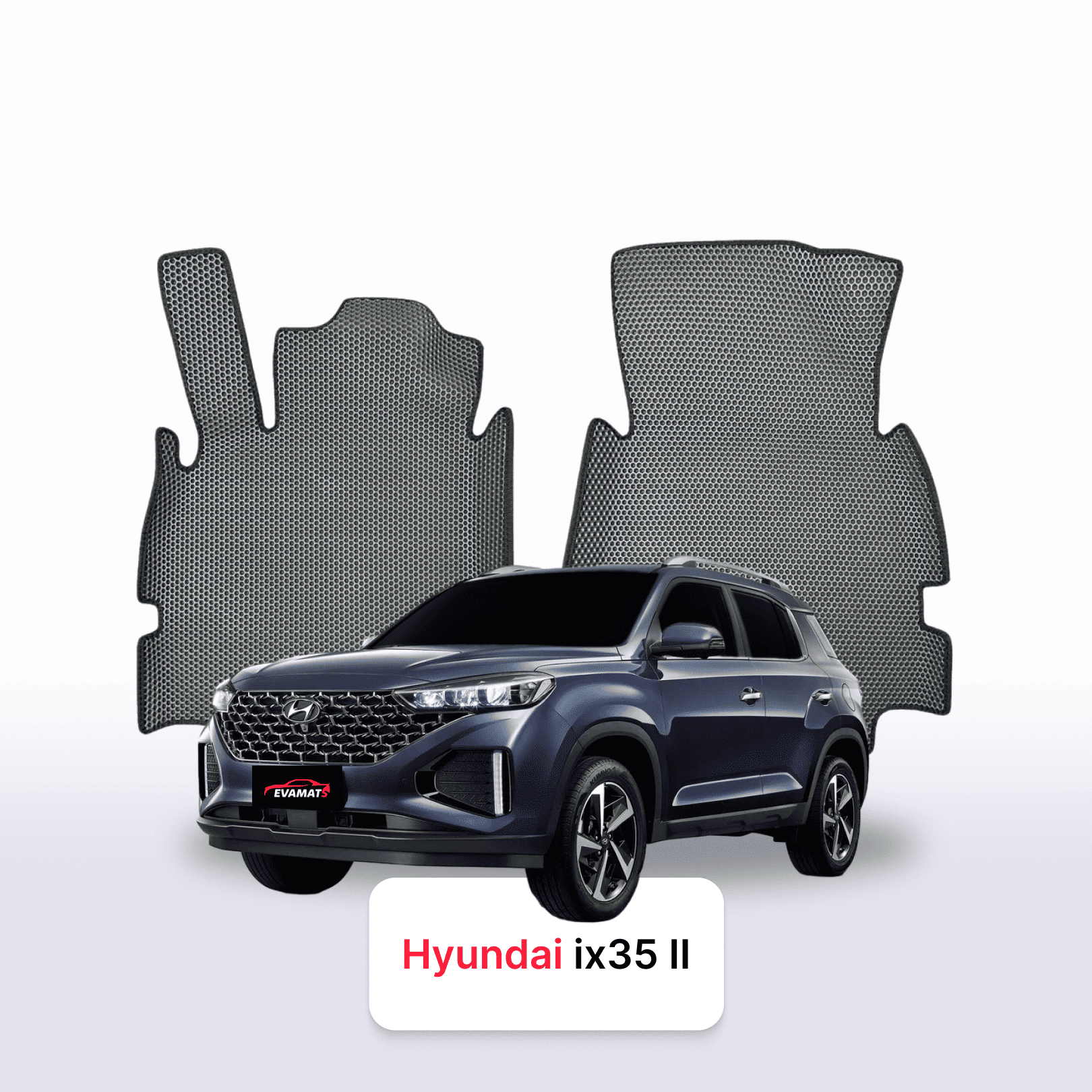 Car mats EVAMATS for Hyundai IX35 2 gen 2017-2023 year SUV