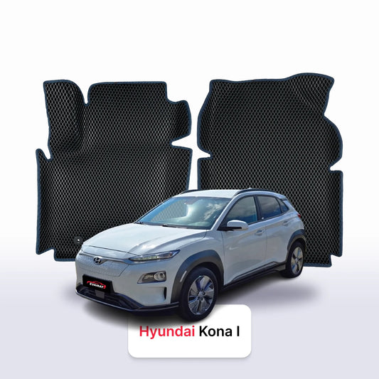 Car mats EVAMATS for Hyundai Kona 1 gen 2017-2023 year Electric SUV
