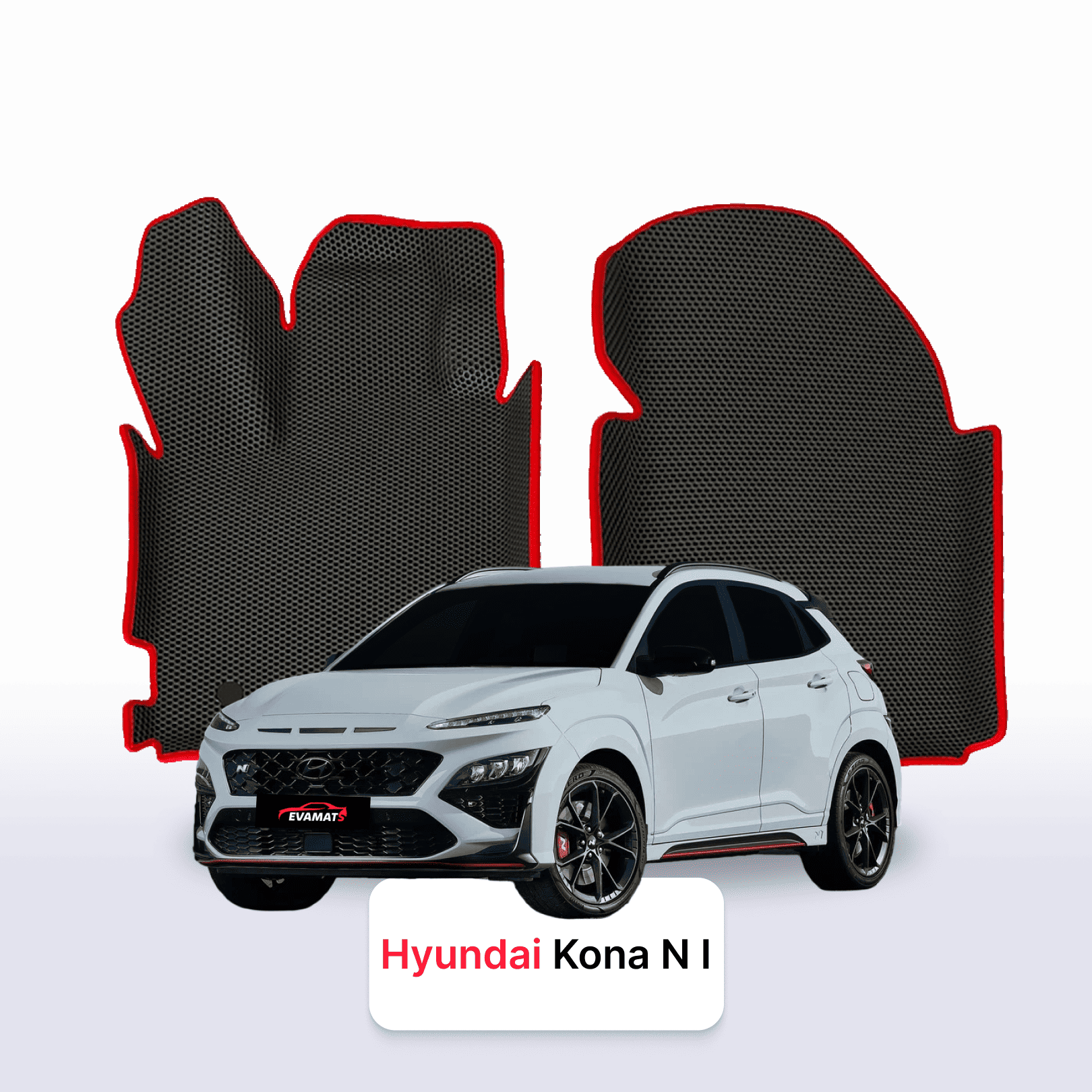 Car mats EVAMATS for Hyundai Kona N 1 gen 2021-2023 year SUV