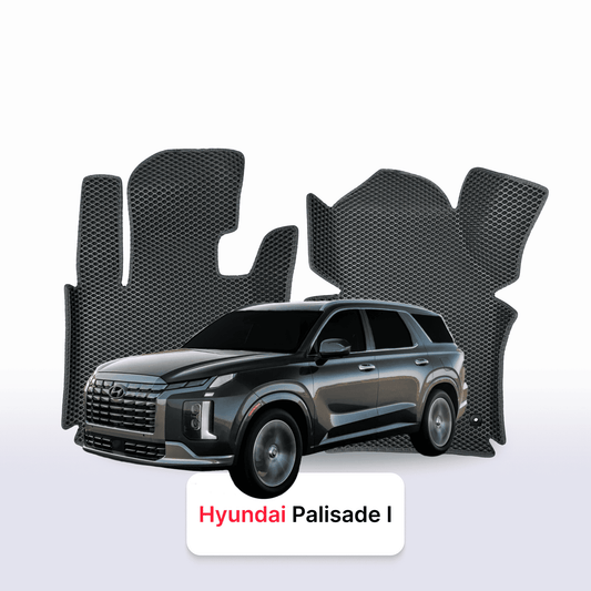 Car mats EVAMATS for Hyundai Palisade 1 gen 2018-2028 year SUV