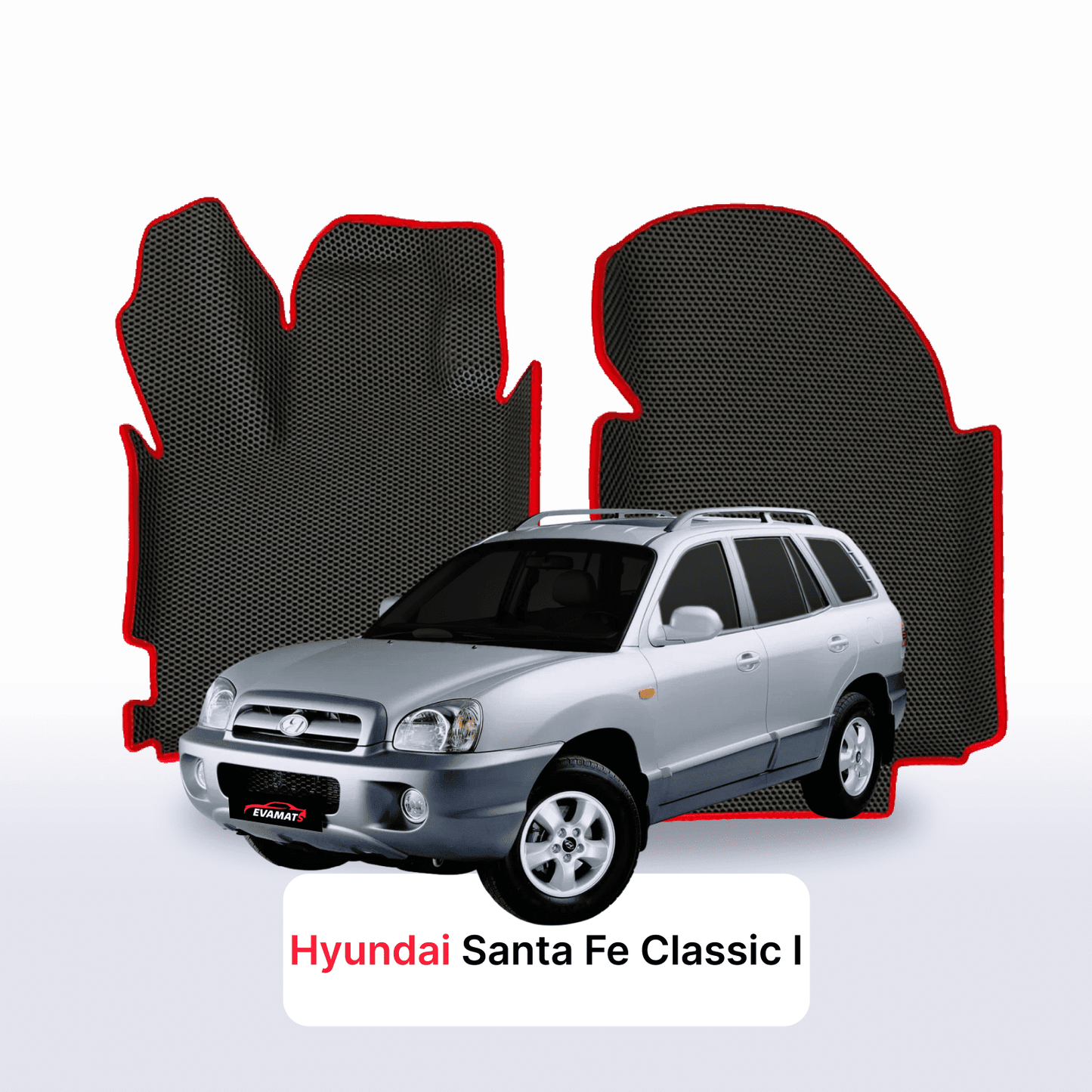 Car mats EVAMATS for Hyundai Santa Fe Classic 2007-2013 year SUV