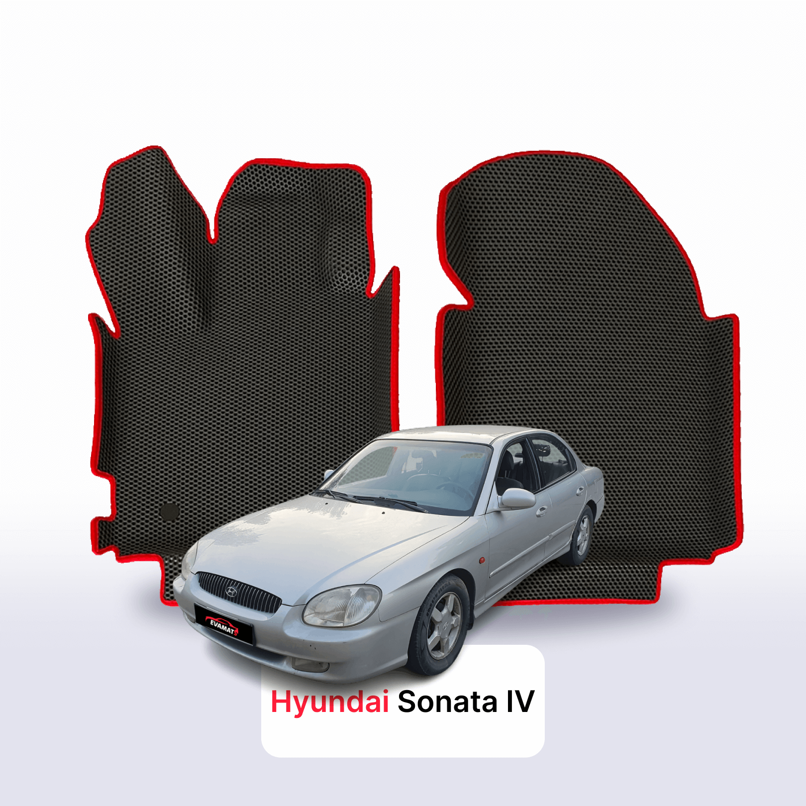 Car mats EVAMATS for Hyundai Sonata 4 gen 1998-2004 year SEDAN