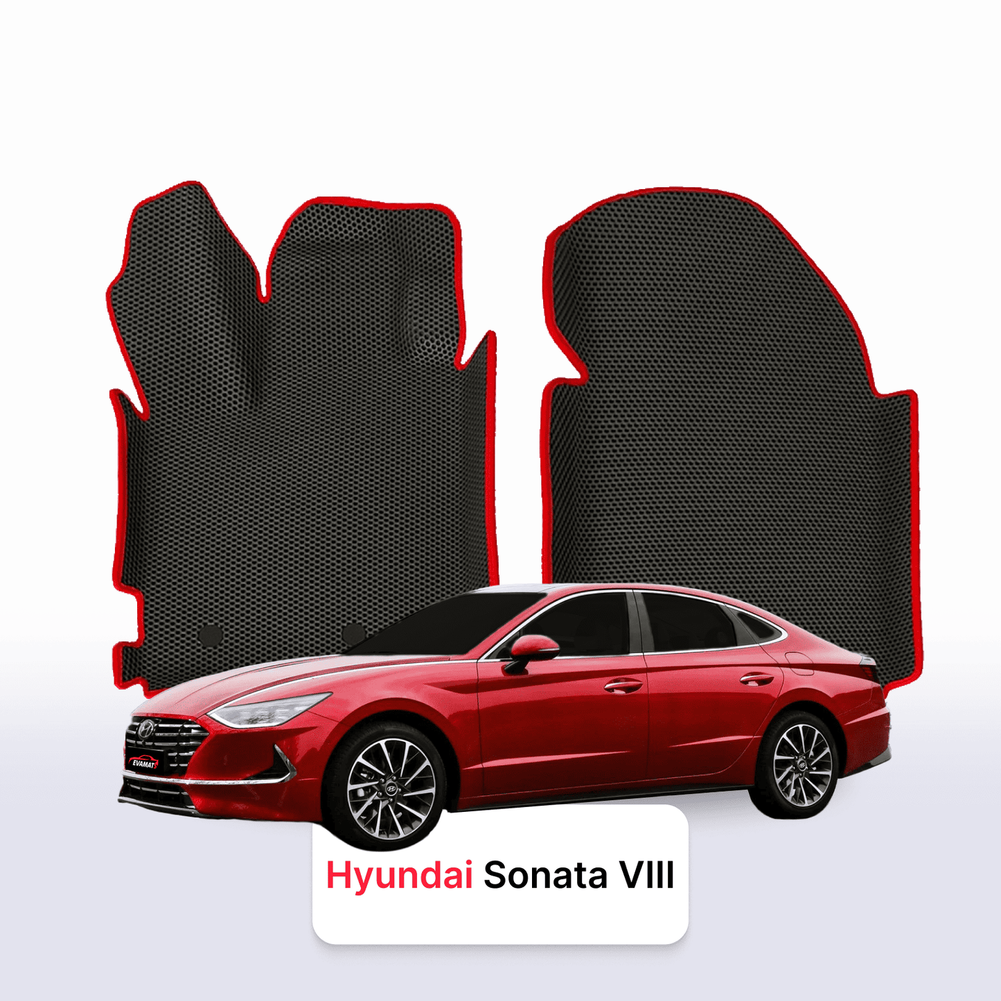 Car mats EVAMATS for Hyundai Sonata(DN8) 8 gen 2019-2025 year SEDAN