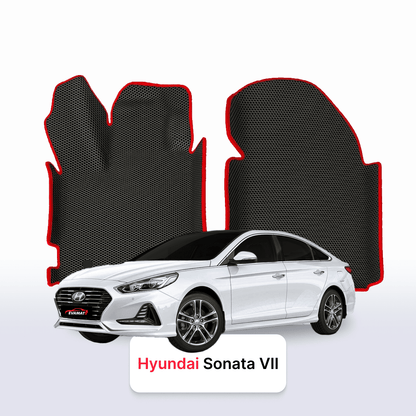 Car mats EVAMATS for Hyundai Sonata(LF) 7 gen 2014-2019 year SEDAN