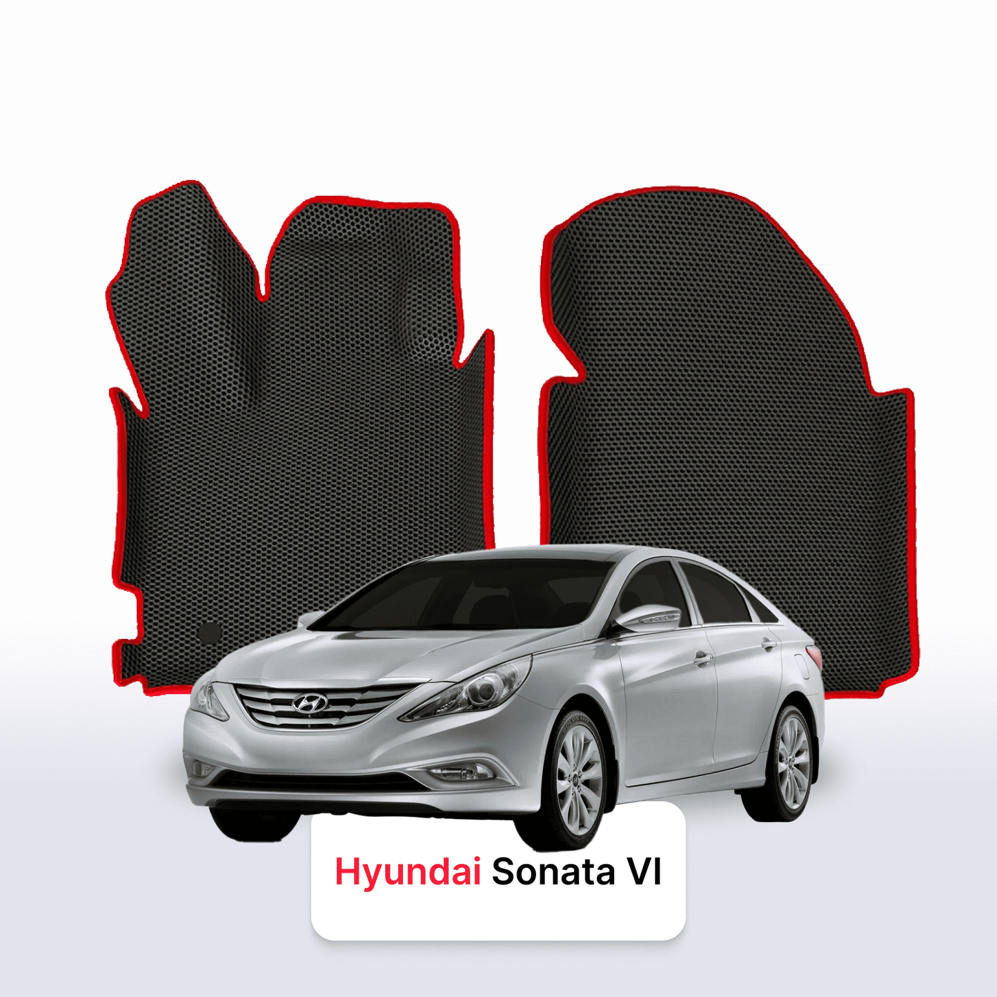 Car mats EVAMATS for Hyundai Sonata(YF) 6 gen 2009-2014 year SEDAN