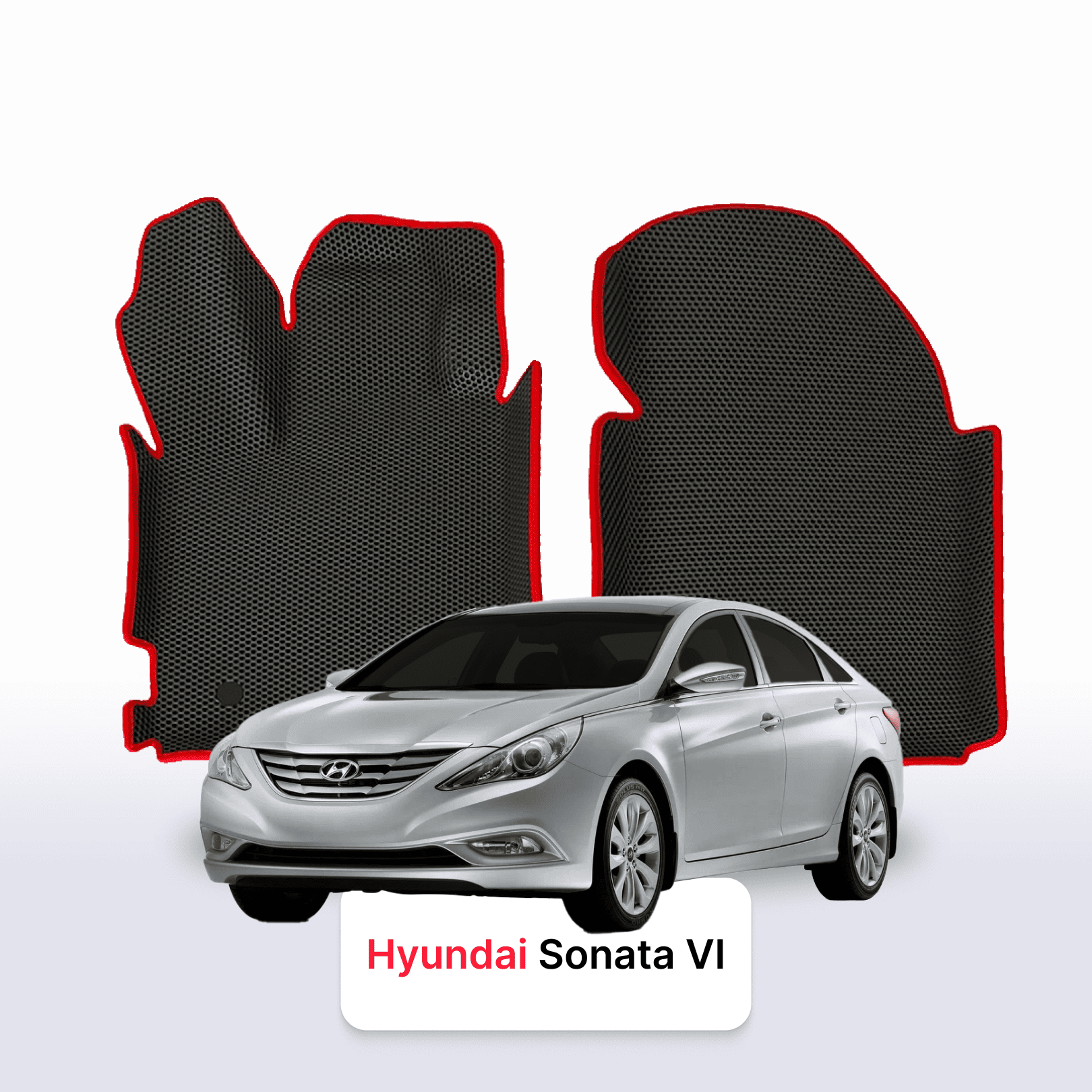Car mats EVAMATS for Hyundai Sonata(YF) 6 gen 2009-2014 year SEDAN