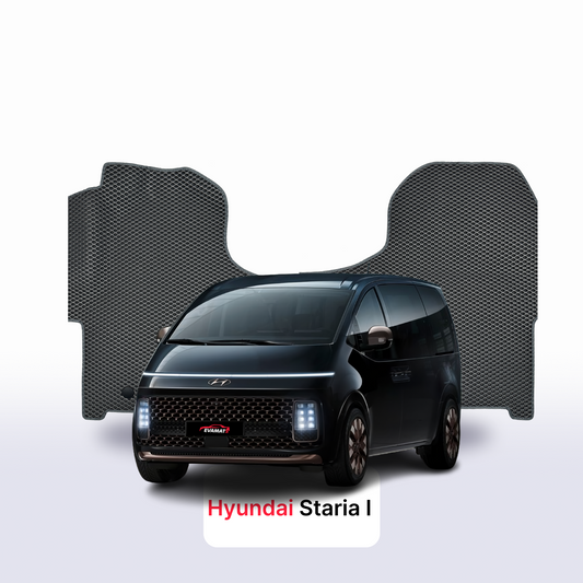 Car mats EVAMATS for Hyundai Staria 1 gen 2021-2027 year BUS