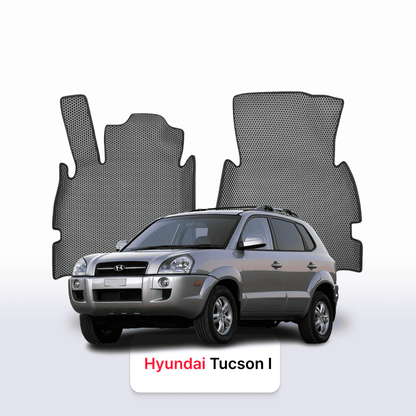 Car mats EVAMATS for Hyundai Tucson 1 gen 2004-2010 year SUV