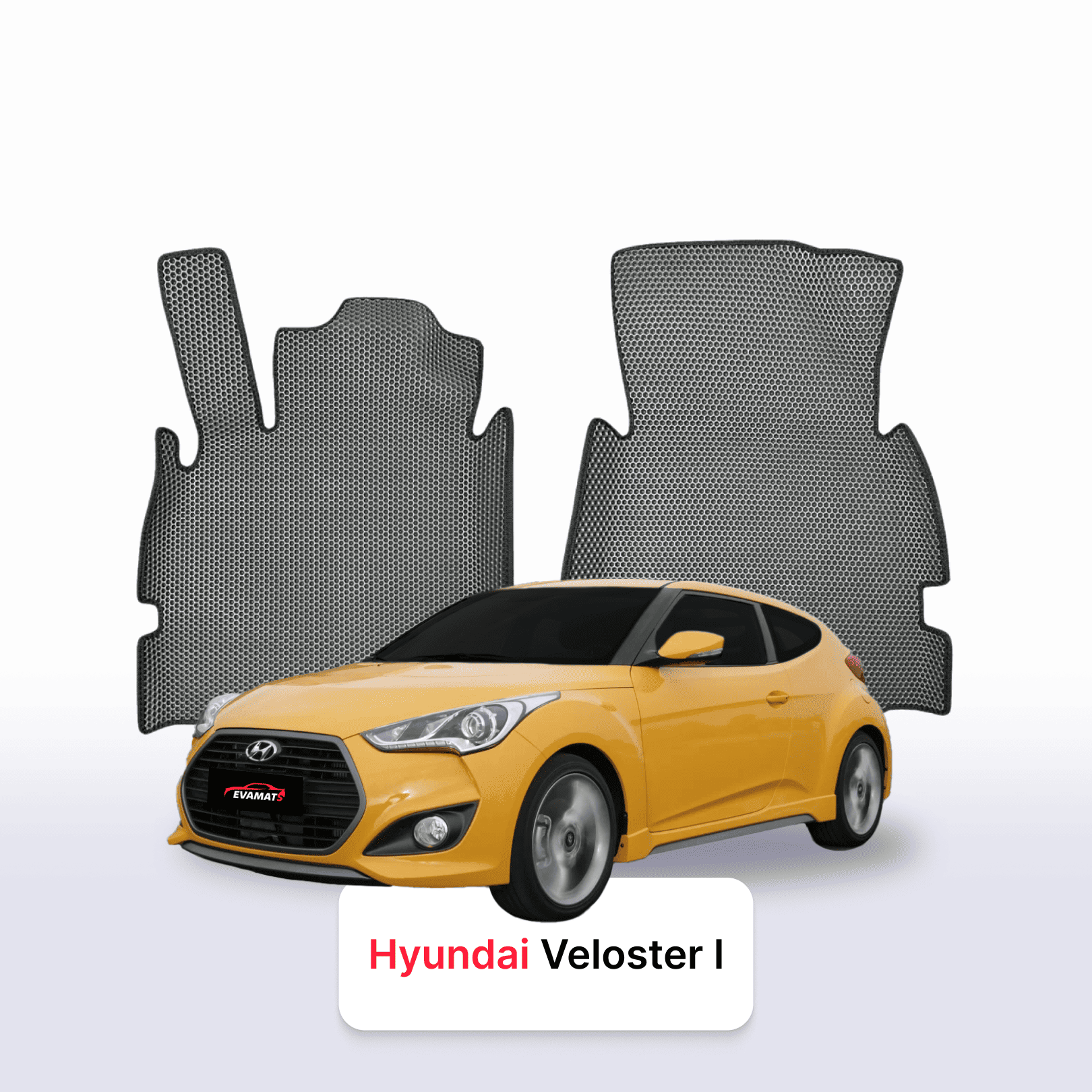 Car mats EVAMATS for Hyundai Veloster 1 gen 2011-2018 year HATCHBACK 4 door