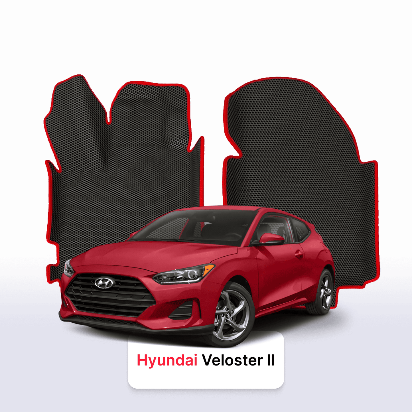 Car mats EVAMATS for Hyundai Veloster 2 gen 2018-2022 year HATCHBACK 4 door
