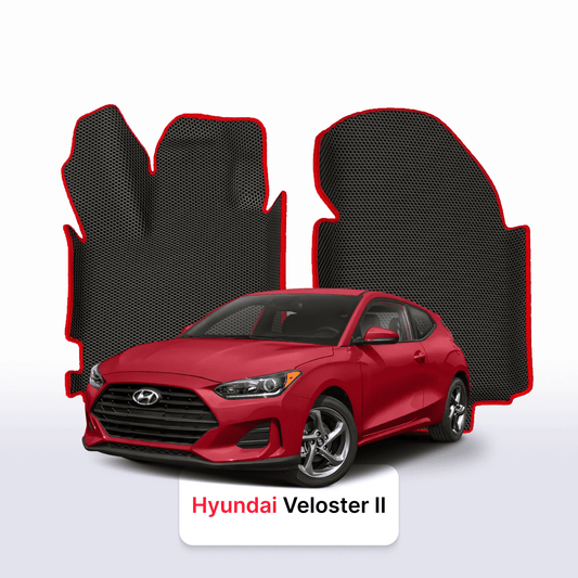 Car mats EVAMATS for Hyundai Veloster 2 gen 2018-2022 year Hatchback 4 door