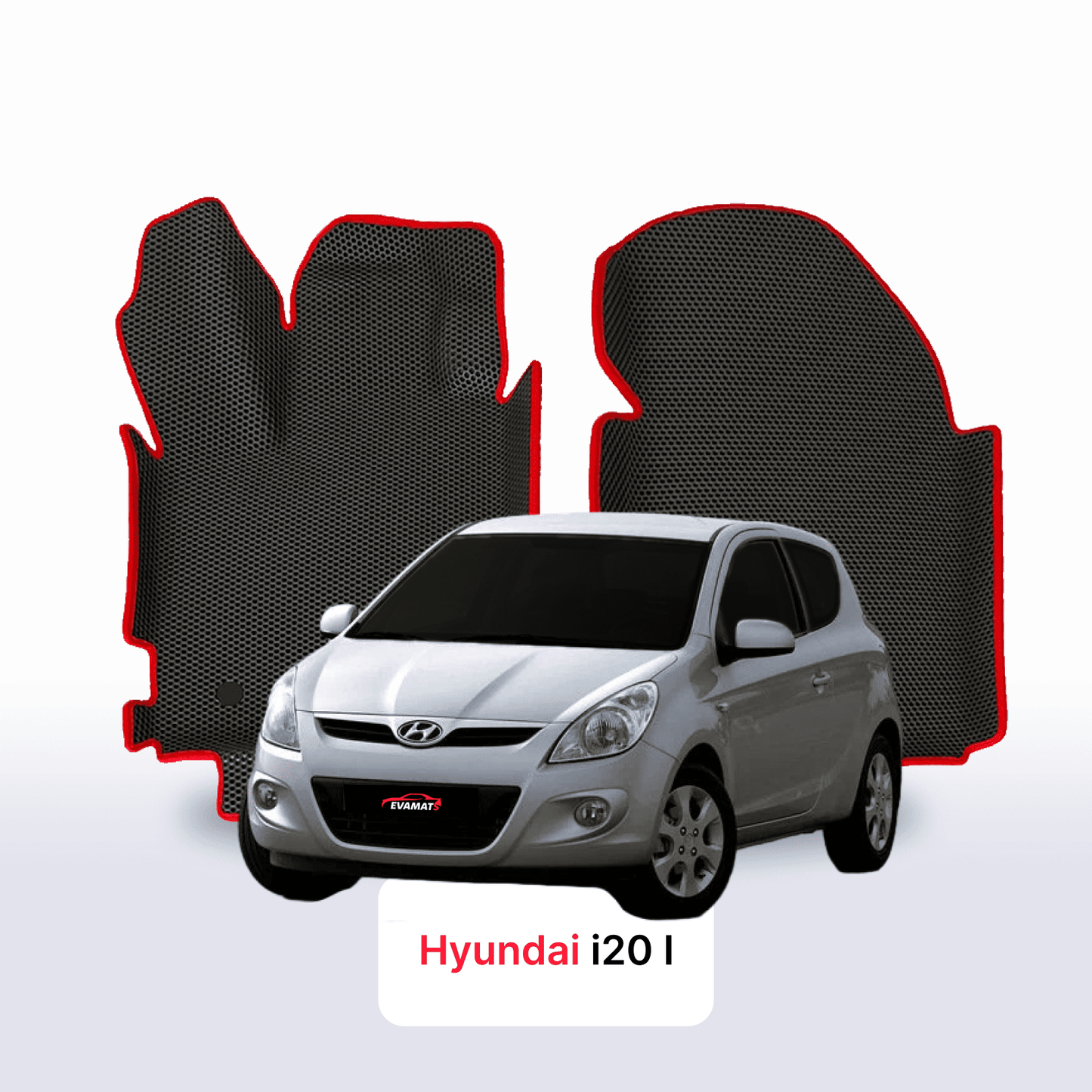 Car mats EVAMATS for Hyundai i20(PB) 1 gen 2008-2014 year HATCHBACK 3 door