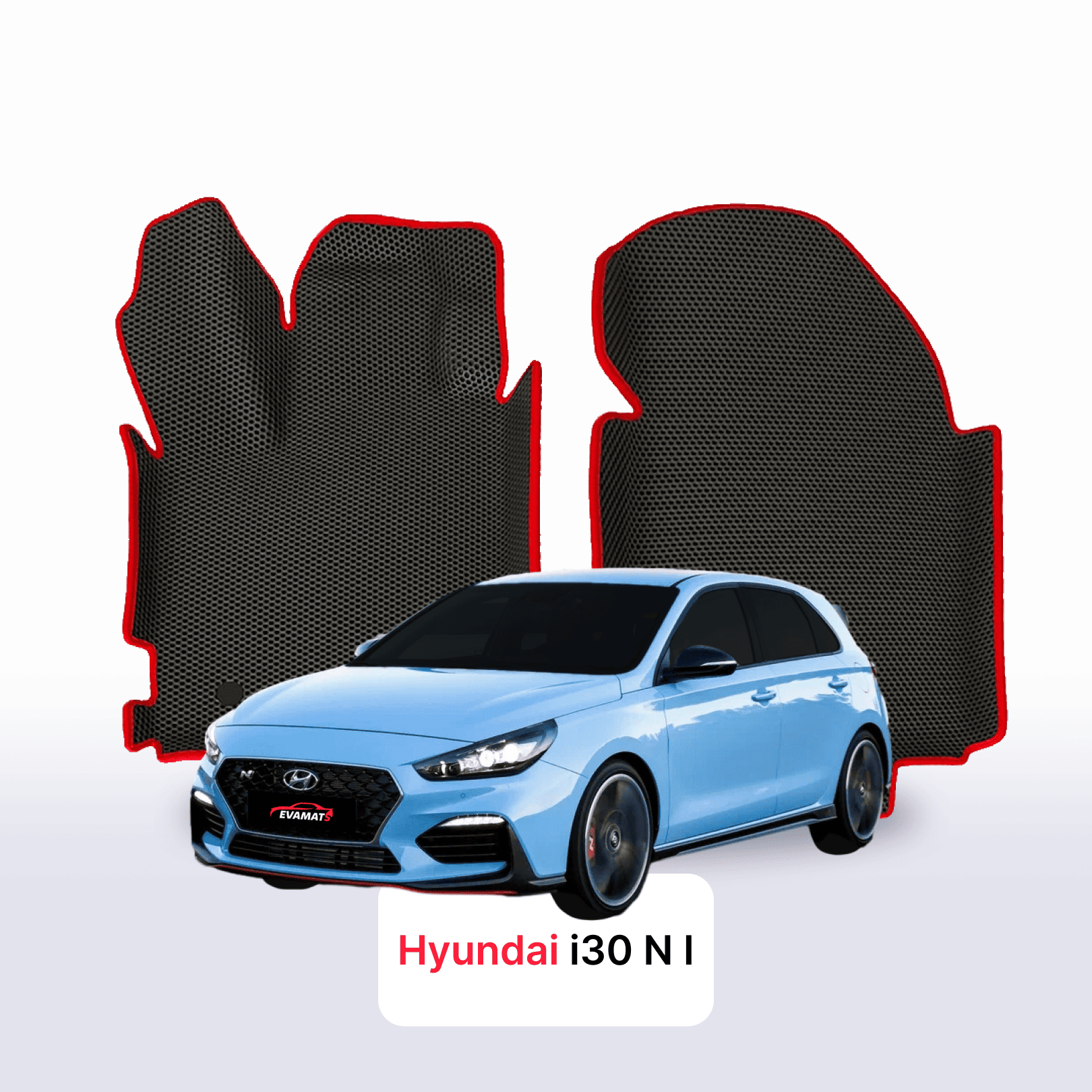 Car mats EVAMATS for Hyundai i30 N 1 gen 2017-2025 year HATCHBACK 5 door