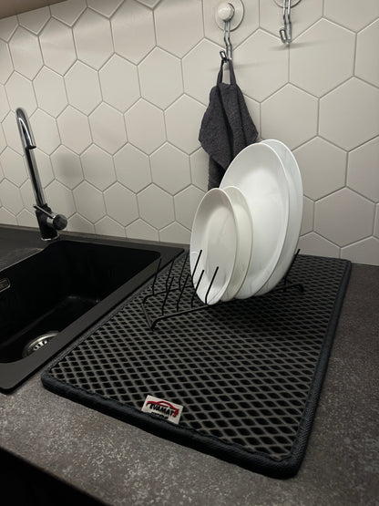 Dish drying drainer