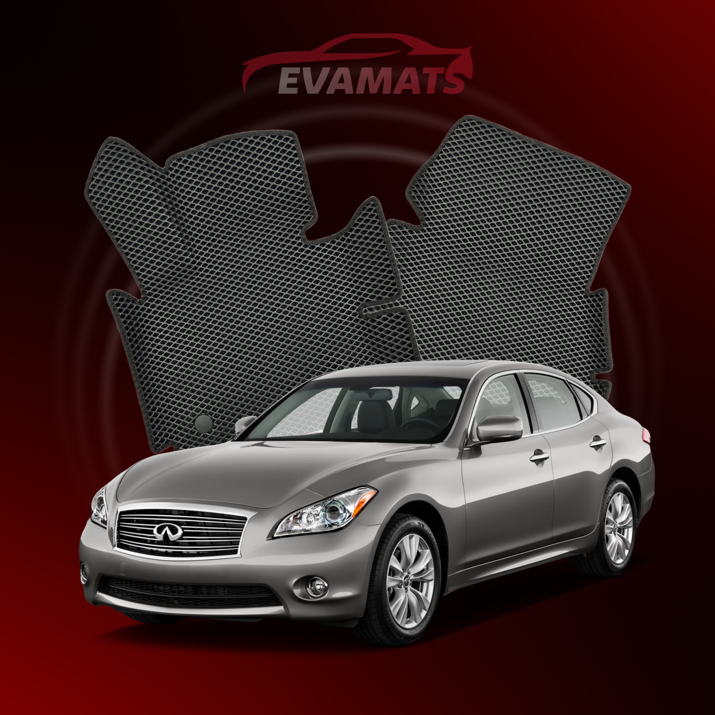 Autokoberce EVAMATS pre Infiniti M(Y37) 2 gen 2010-2013 rok SEDAN