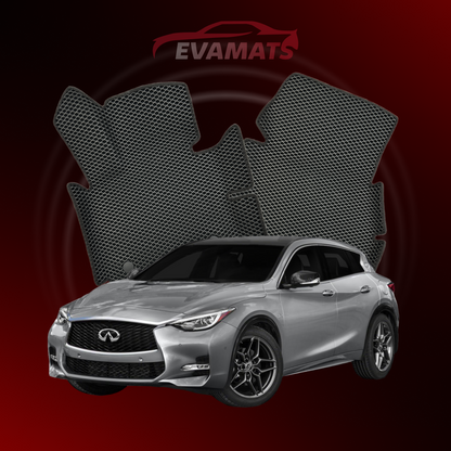 Alfombrillas EVAMATS para Infiniti QX30 1ª generación años 2015-2019 SUV