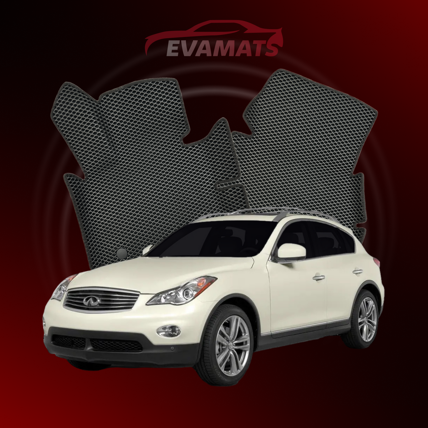 Alfombrillas EVAMATS para Infiniti QX50 1ª generación años 2013-2017 SUV