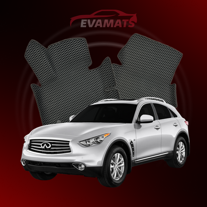 Autokoberce EVAMATS pro SUV Infiniti QX70 1 gen 2013-2017