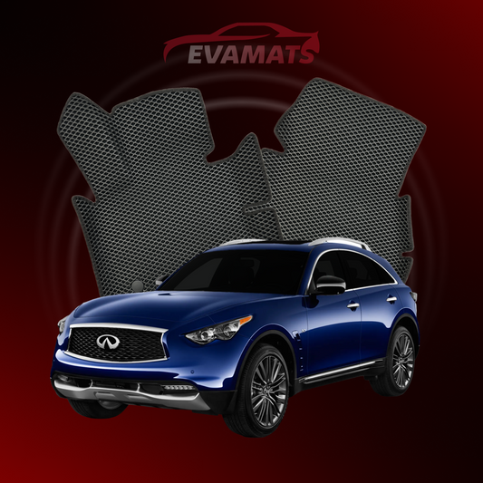 Alfombrillas EVAMATS para Infiniti QX70S 1ª generación años 2013-2017 SUV