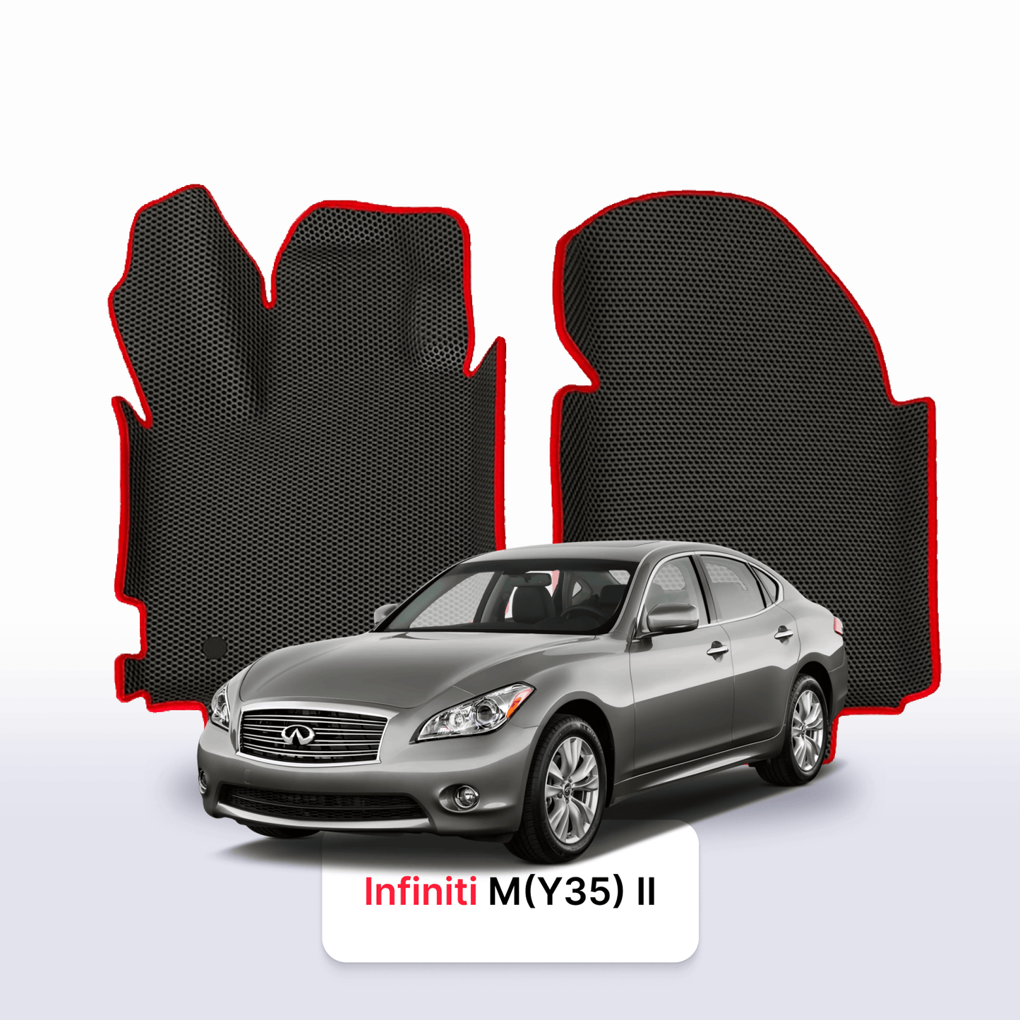 Car mats EVAMATS for Infiniti M(Y37) 2 gen 2010-2013 year SEDAN