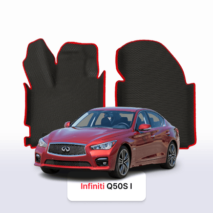Car mats EVAMATS for Infiniti Q50S 1 gen 2013-2025 year SEDAN