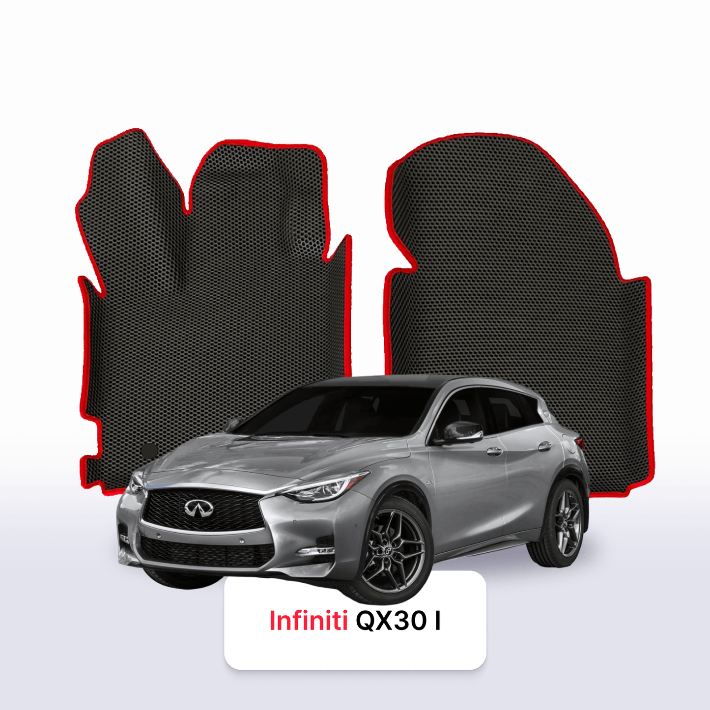 Car mats EVAMATS for Infiniti QX30 1 gen 2015-2019 year SUV