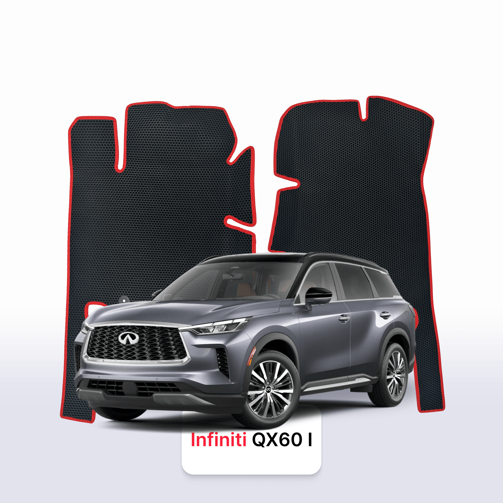 Car mats EVAMATS for Infiniti QX60 1 gen 2013-2020 year SUV
