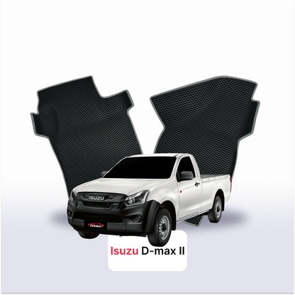 Car mats EVAMATS for Isuzu D-Max 2 gen 2012-2018 year PICK-UP single cabin