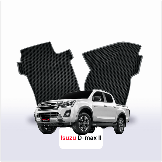 Car mats EVAMATS for Isuzu D-Max 2 gen 2012-2019 year PICK-UP double cabin