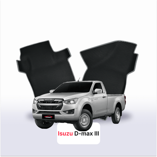 Car mats EVAMATS for Isuzu D-Max 3 gen 2019-2025 year PICK-UP single cabin