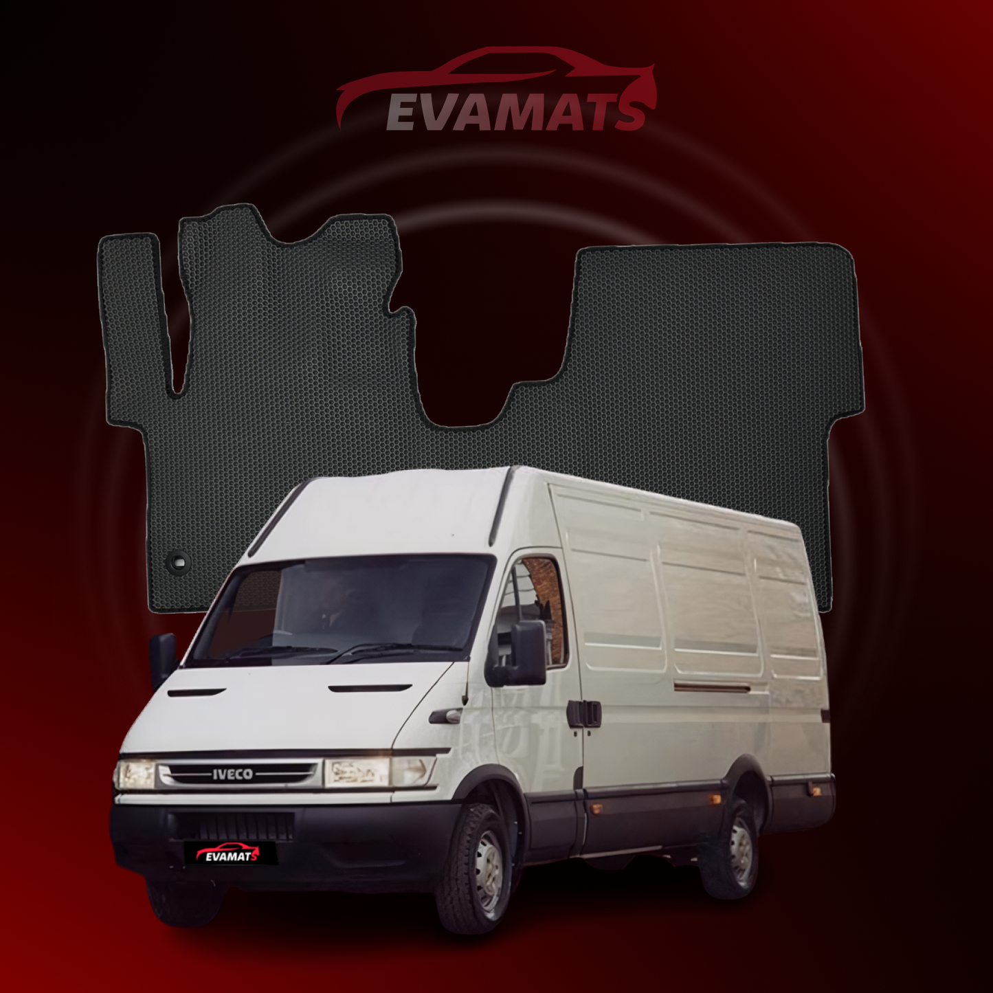 Alfombrillas de coche EVAMATS para Iveco Daily 3ª generación año 1999-2014 FURGONETA