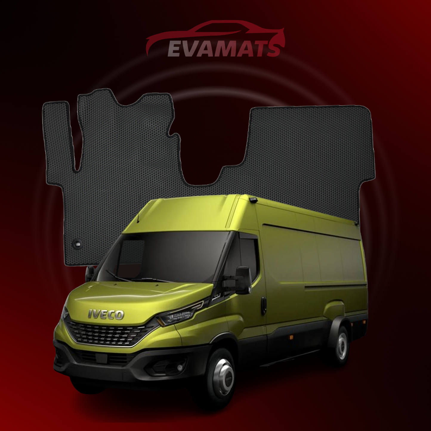 Car mats EVAMATS for Iveco Daily 4 gen 2014-2024 year VAN