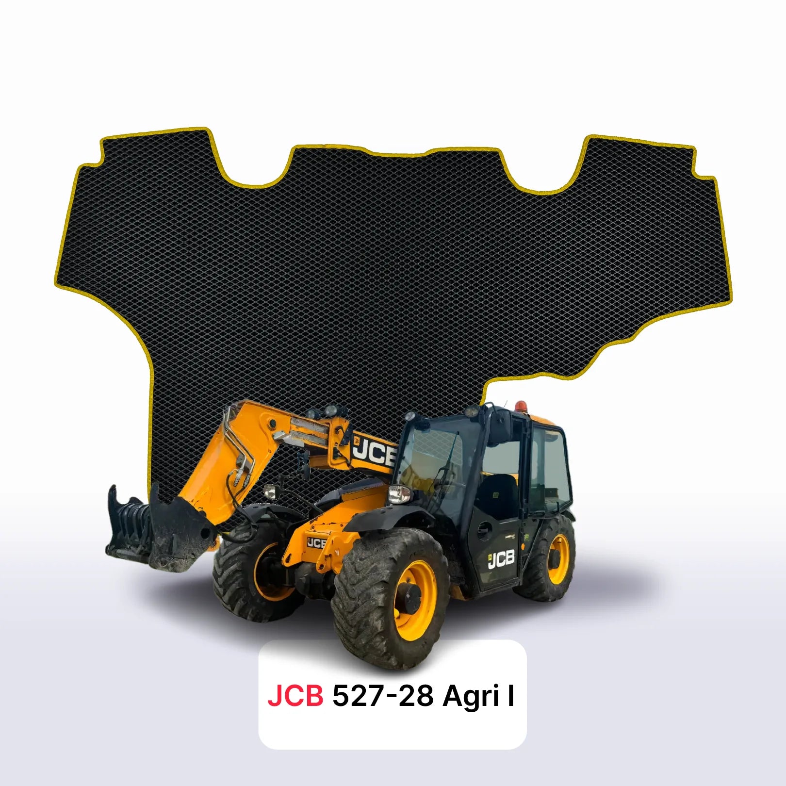 Car mats EVAMATS for JCB 527-58 Agri 1 gen 2012-2027 year DIGGER