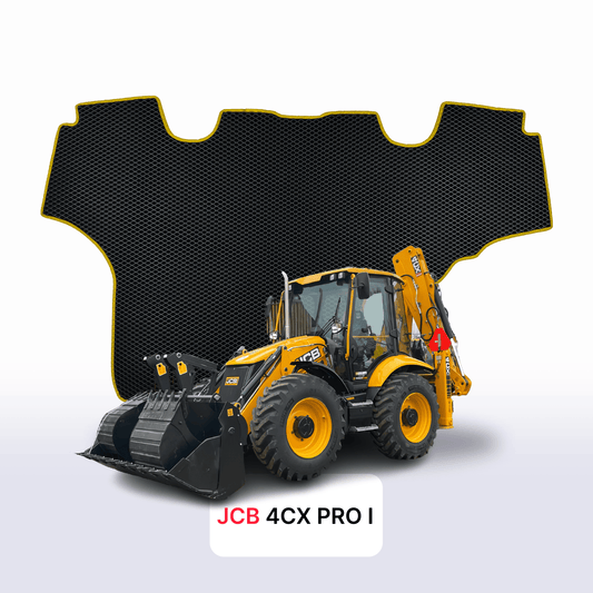 Car mats EVAMATS for JCB 4CX PRO 1 gen 2008-2024 year DIGGER