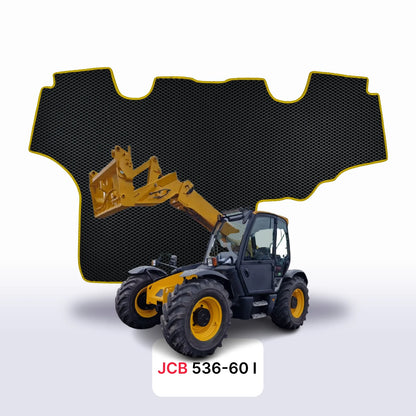 Car mats EVAMATS for JCB 536-60 1 gen 2019-2024 year TELESCOPIC HANDLER