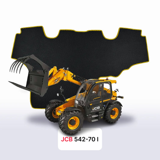 Car mats EVAMATS for JCB 542-70 1 gen 2022-2027 year DIGGER