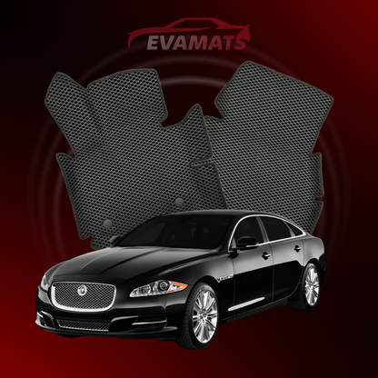 Autokoberce EVAMATS pro Jaguar XJR(X351) 4 gen 2013-2019 rok SEDAN