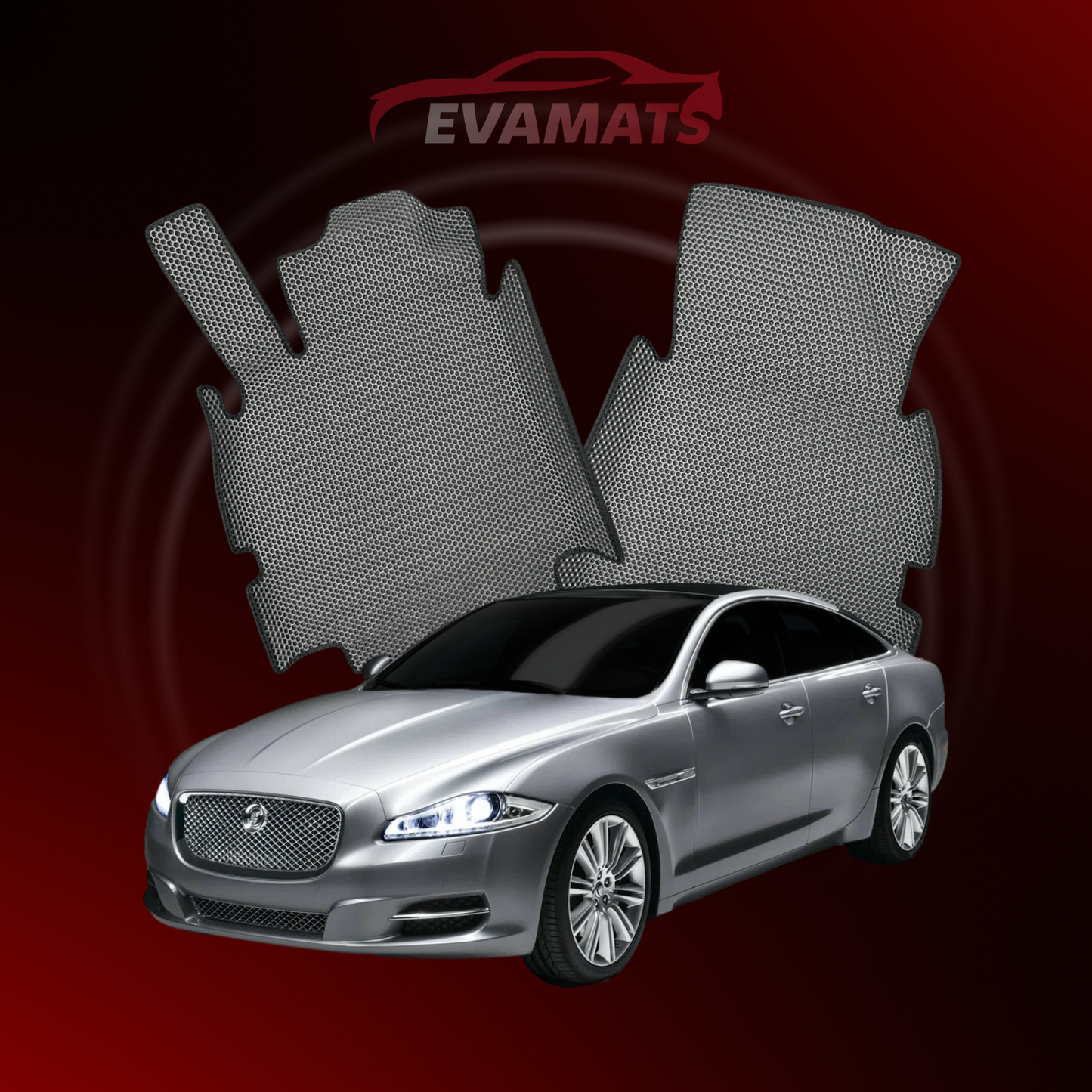 Car mats EVAMATS for Jaguar XJ(X351) 4 gen 2009-2019 year LONG SEDAN