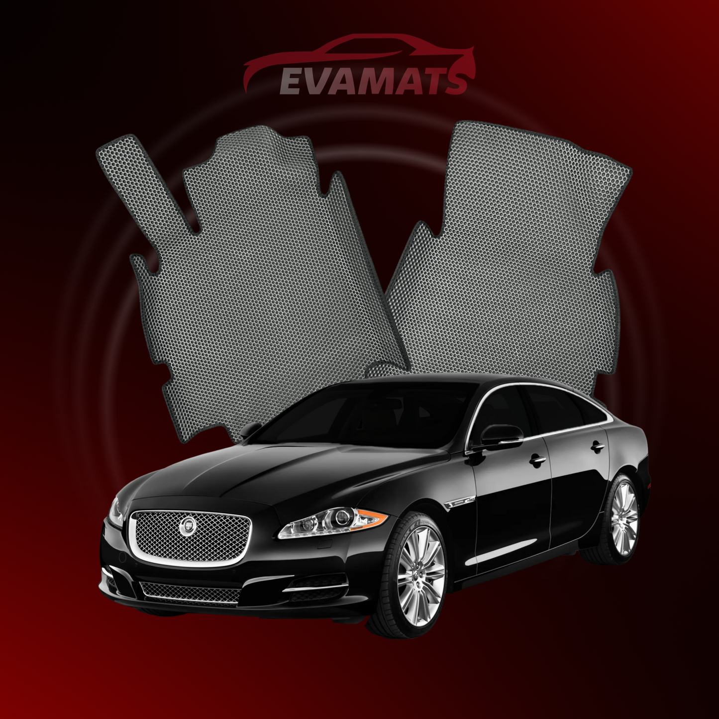 Car mats EVAMATS for Jaguar XJ(X351) 4 gen 2009-2019 year SEDAN